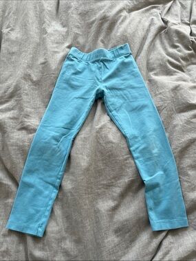 Primary Light Blue Kids Stretch Leggings